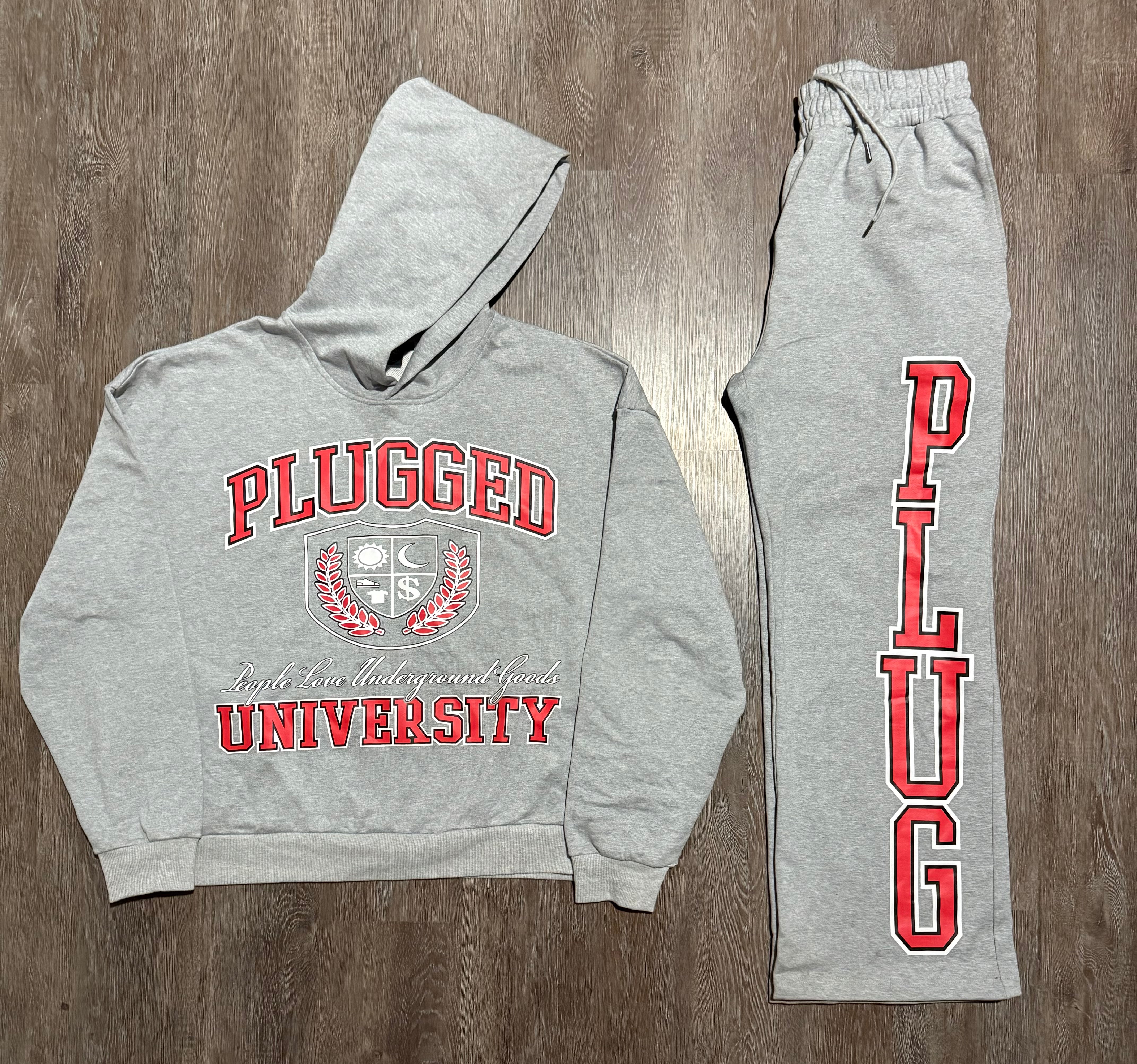 “University Goods” sweatsuit